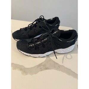 ASICS Tiger Gelsaga Black White Mesh Lace Up Sneakers Shoes Men's US 9 EUR 42.5‎